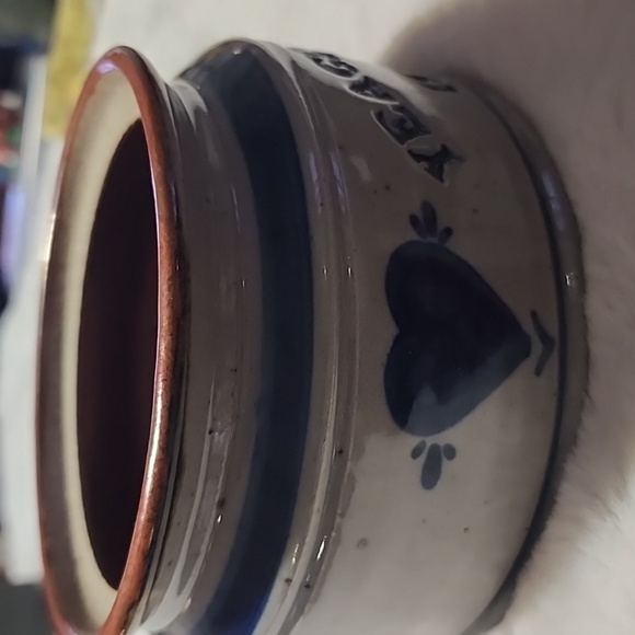 ESSIG VINTAGE  SALT GLAZED  POTTERY.  YEAGERTOWN  1998. - Picture 2 of 7